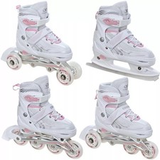 Roller Optima blanc + patin à