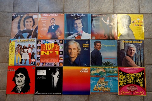 Lot disques vinyles - de,