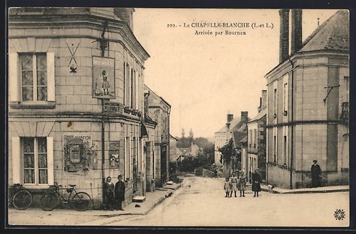 Cpa chapelle blanche - la, chapelle-blanche