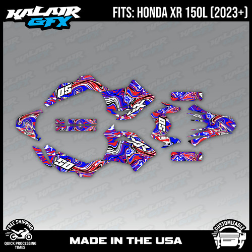 Graphics kit for - graphics, honda