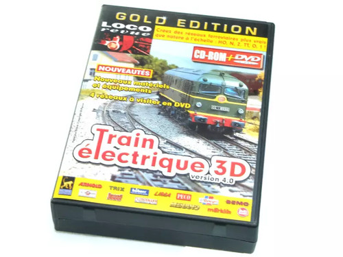 Coffret rom dvd - cd-rom, train