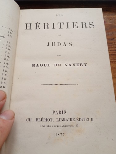 Les héritiers judas raoul - les,