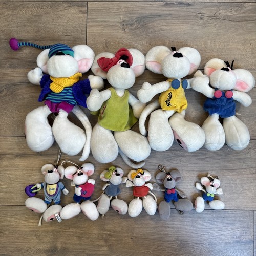 Lot porte clé - clé, peluche