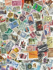 MONDE 100 Timbres Différents Livraison GRATUITE
