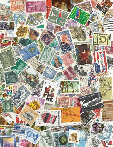 Monde 100 timbres - monde,