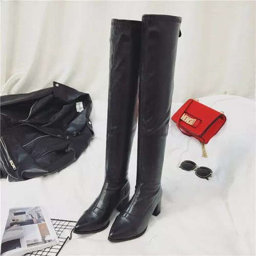 Bottes cuissardes femme noir - cuissardes,
