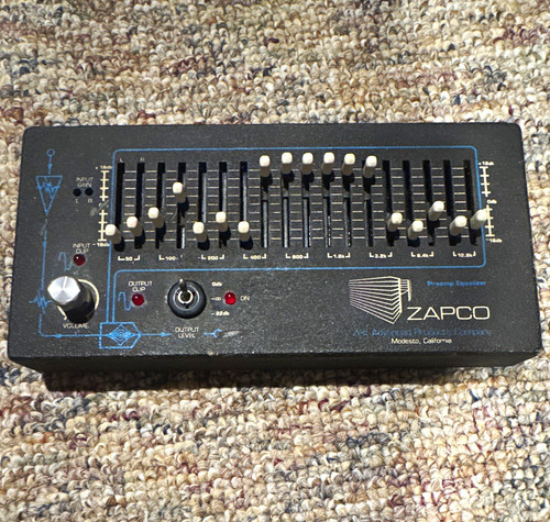 Zapco peq preamp equalizer car - peq,