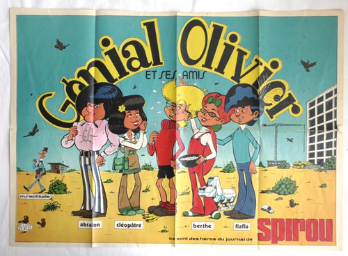 Spirou poster 2002 - poster, du