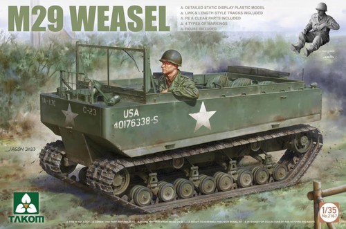 Takom chenillette m29 weasel - m29,