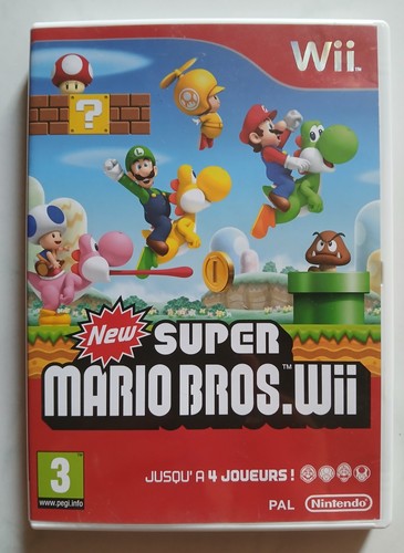 New super mario bros wii - super,