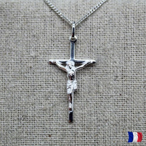 Pendentif crucifix argent - crucifix,
