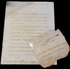 Lot Document Allemand 1743