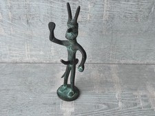 Statuette/sculpture satyre en