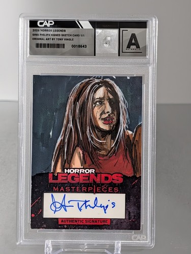 Gina philips signed - philips, horror