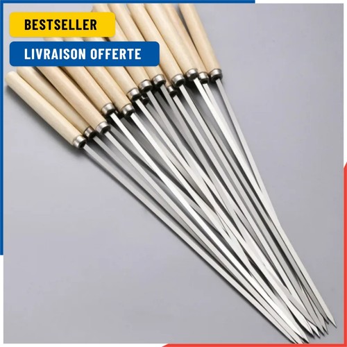 Lot brochettes de - 5/10,