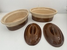 🪵 LOT DE 2 TERRINES /