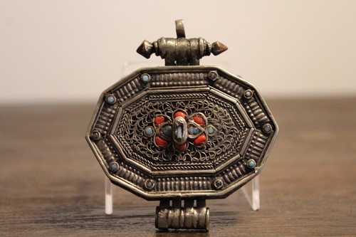 Ancien pendentif amulette - pendentif,