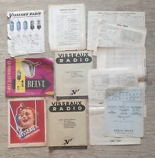 Technical docs RADIO SCREWS lamps equipment tubes radio amp television