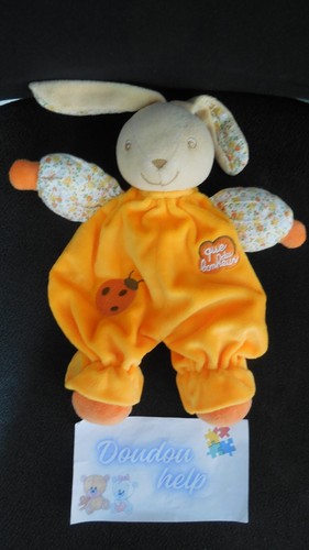Doudou peluche lapin - peluche,
