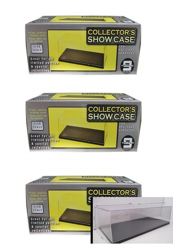 Lot boite vitrine - 1/18, vitrine/show