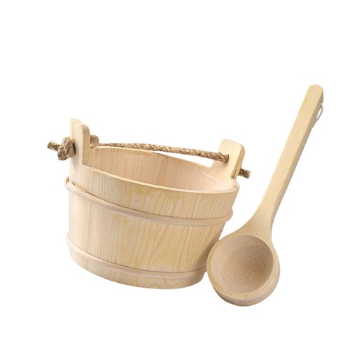 Seau louche sauna en - de,