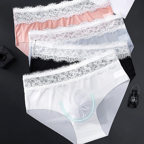 Slip homme dentelle pochette