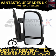 FOR PEUGEOT BOXER 06> DRIVERS SIDE,SHORT ARM HEATED MIRROR,TEMP SENSOR,INDICATOR