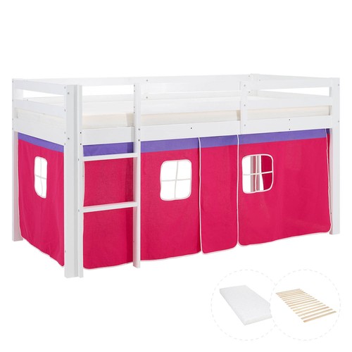 Lit superposé 90x200 matelas - superposé,