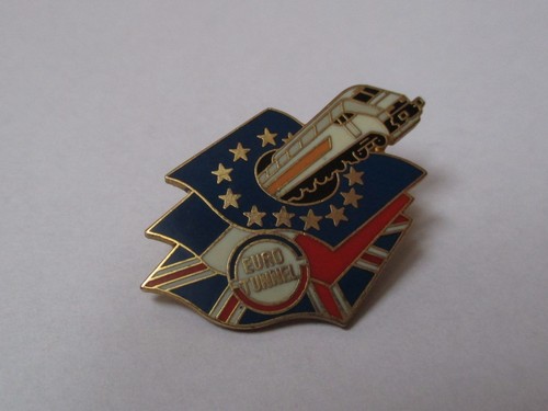 Pin euro tunnel train - pin's, (train