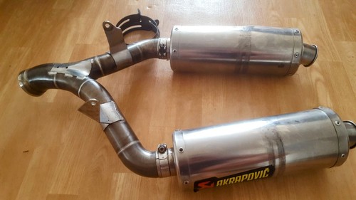 Akrapovic slip silencieux - slip-on,
