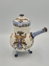 Gien , Chocolatiere en faience