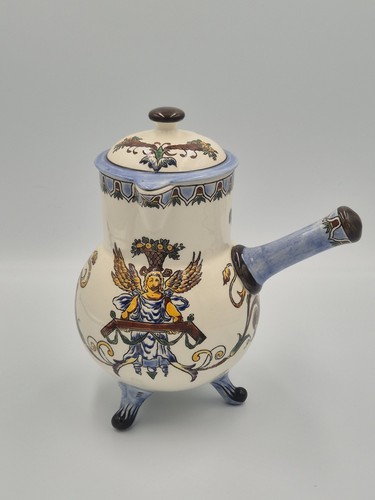 Gien chocolatiere en faience - gien, ,