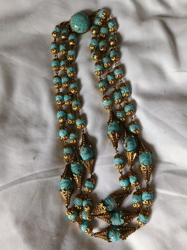 Ancien collier rangs - 3,