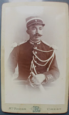 Gendarme CDV in uniform outfit many Fodder Cliché Rozier Crest