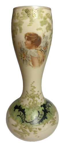 Antique opaline glass - antique,
