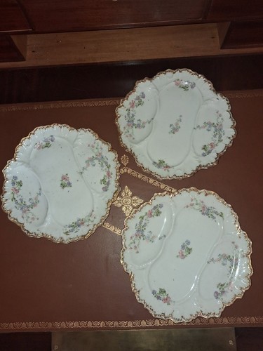 Plats service porcelaine - 3,
