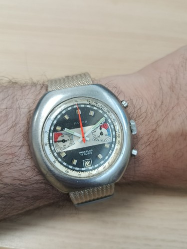 Chronographe favor valjoux - chronographe,