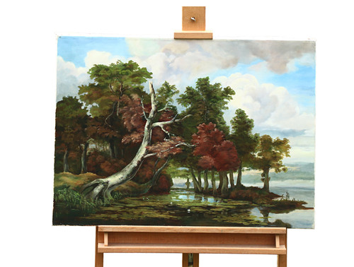 Huile sur toile artiste - sur,