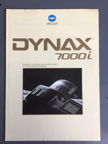 Brochure minolta dynax 7000i - brochure,