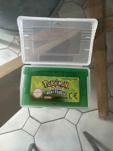 Pokémon version vert feuille - vert,