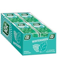 Tic Tac Wintergreen Mints 12 Pack | 1 oz Each | Fresh Breath On-The-Go