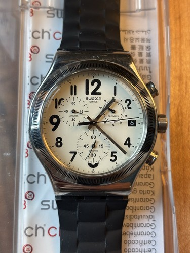 Swatch irony chronograph date - swatch,