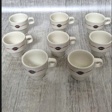 Lot 8 tasses expresso Cafés