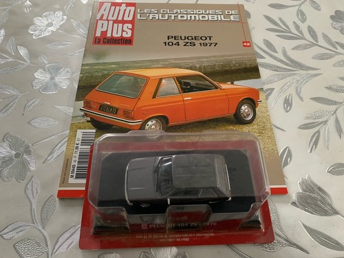 Auto plus peugeot 104 zs - plus, 1/43