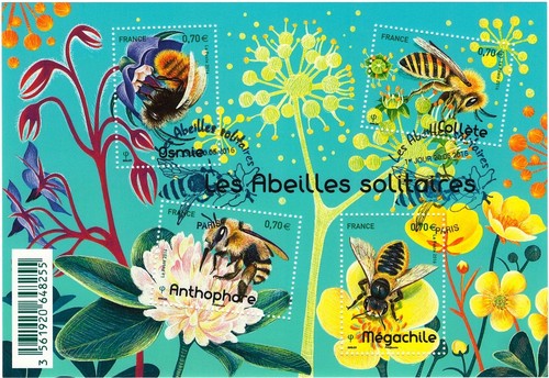 Bloc feuillet les abeilles - bloc/feuillet,