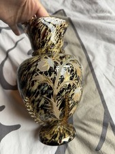 Vase en Verre Soufflé Ancien.