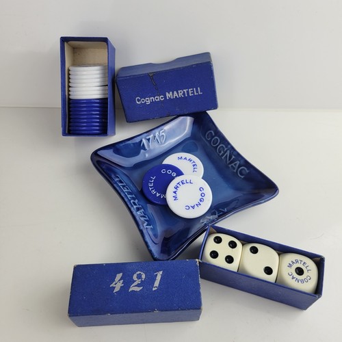 Jeu 421 cognac - cognac, martell