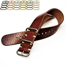 Bracelet montre en cuir, Zulu