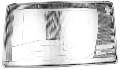 Verre phare gauche - verre, de