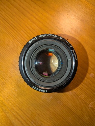 Smc pentax 50 mm monture - 1.7,